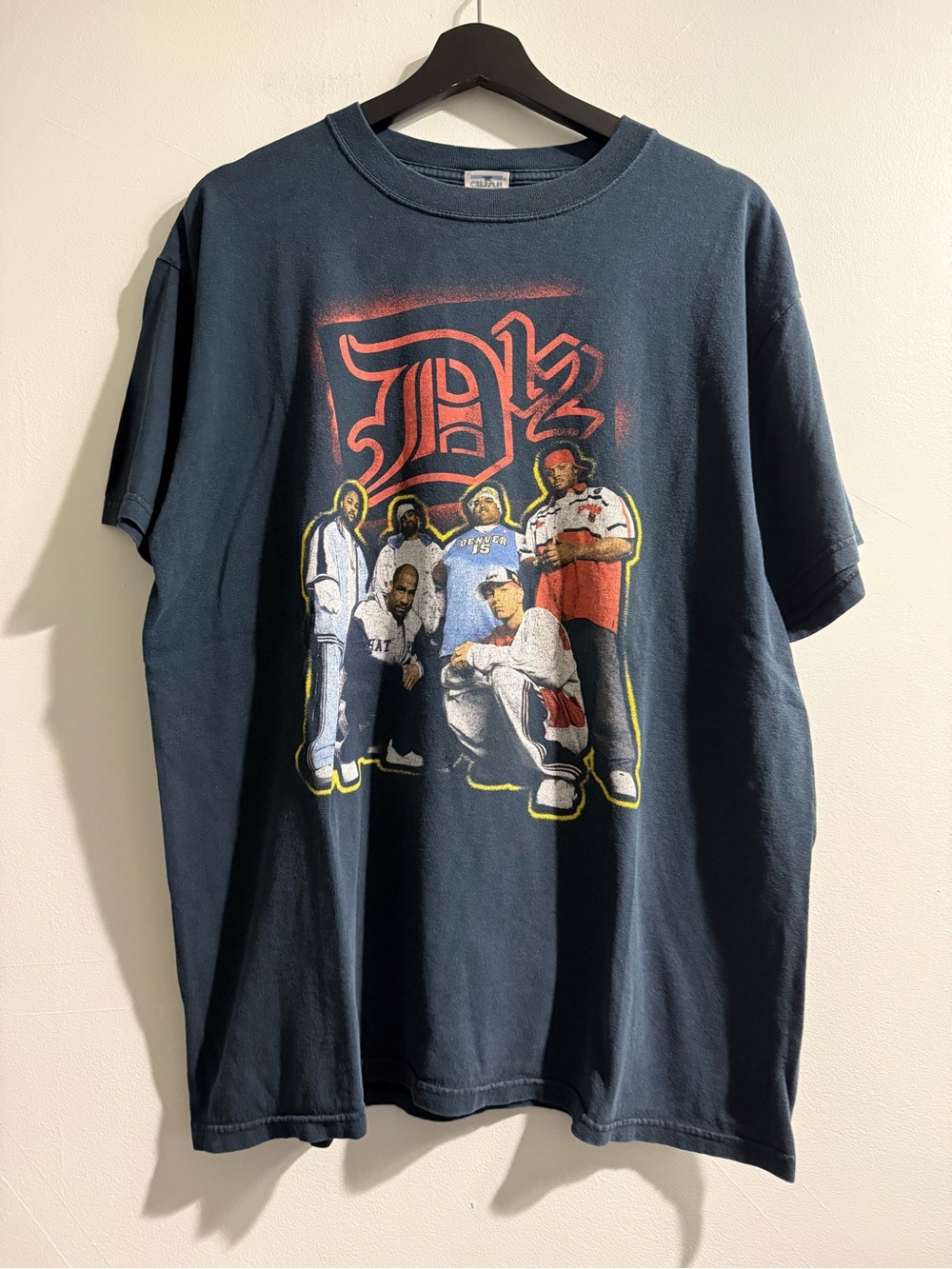 Vintage D12 US Tour Navy Graphic Shirt